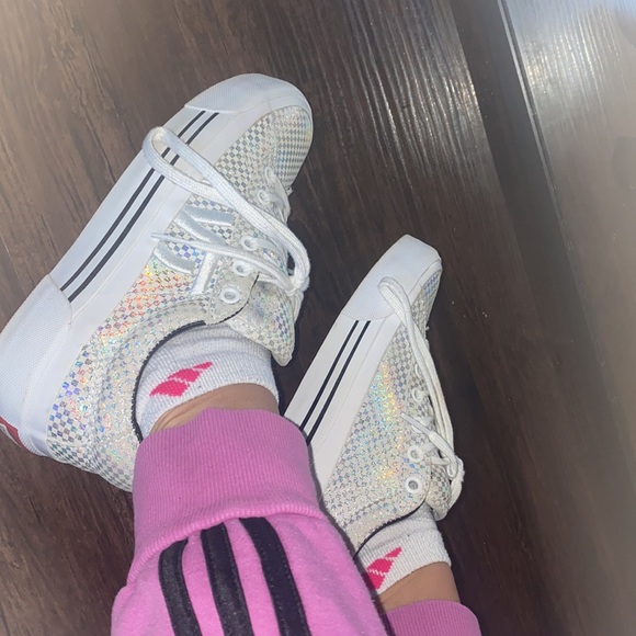 Iridescent low top Vans size 7 EUC - Picture 3 of 8